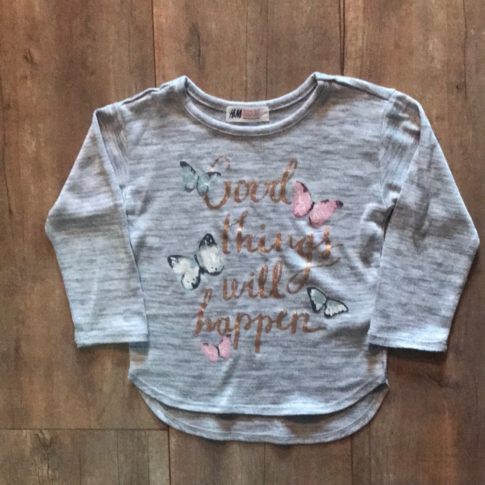 H&M Girls Long sleeve shirt